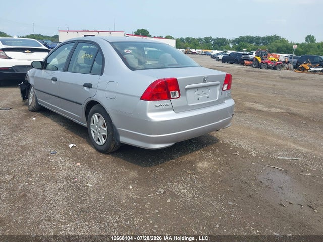 2005 Honda Civic Dx Vp მანქანა იყიდება აუქციონზე, vin: 2HGES163X5H034118, აუქციონის ნომერი: 12668104