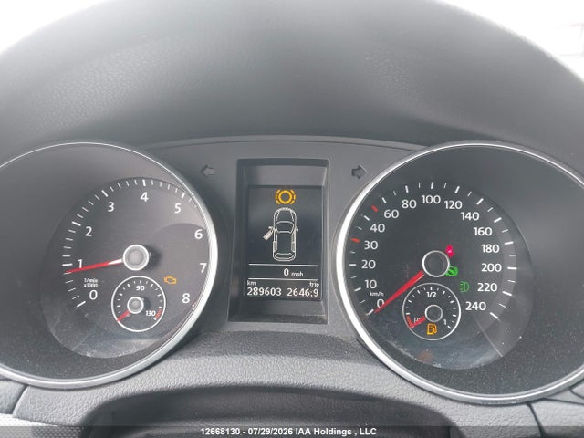 12668130 :رقم المزاد ، 3VWPX7AJ0BM654035 vin ، 2011 Volkswagen Golf 2.5l Comfortline/2.5l Trendline مزاد بيع