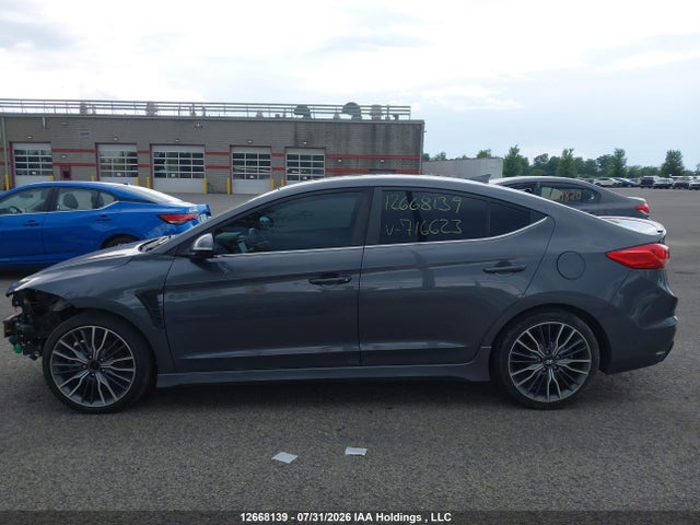 Aukcja sprzedaży 2018 Hyundai Elantra Sport, vin: KMHD04LB4JU716623, numer aukcji: 12668139