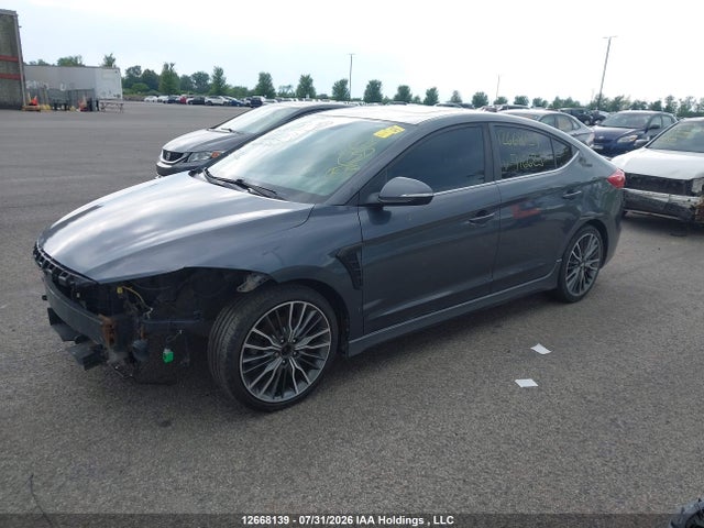 Aukcja sprzedaży 2018 Hyundai Elantra Sport, vin: KMHD04LB4JU716623, numer aukcji: 12668139