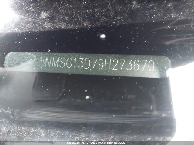 Продаж на аукціоні авто 2009 Hyundai Santa Fe Gl, vin: 5NMSG13D79H273670, номер лоту: 12665238