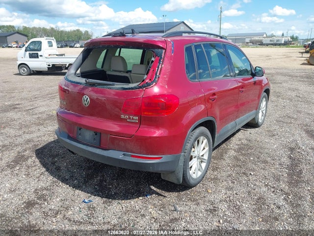 Aukcja sprzedaży 2014 Volkswagen Tiguan Comfortline/highline/trendline, vin: WVGJV3AX4EW003969, numer aukcji: 12663620