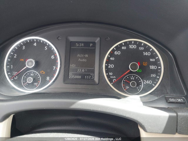 Aukcja sprzedaży 2014 Volkswagen Tiguan Comfortline/highline/trendline, vin: WVGJV3AX4EW003969, numer aukcji: 12663620