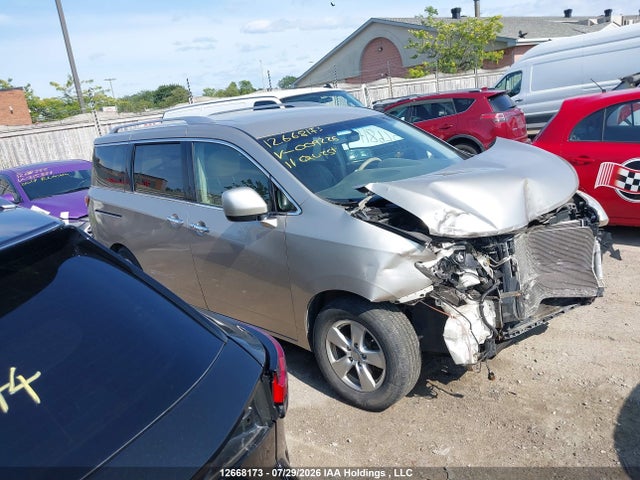 Aukcja sprzedaży 2011 Nissan Quest S/sv/sl/le, vin: JN8AE2KP5B9009226, numer aukcji: 12668173