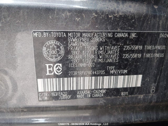 Toyota RAV4 2024 2T3R1RFV7RC443705 Image 9