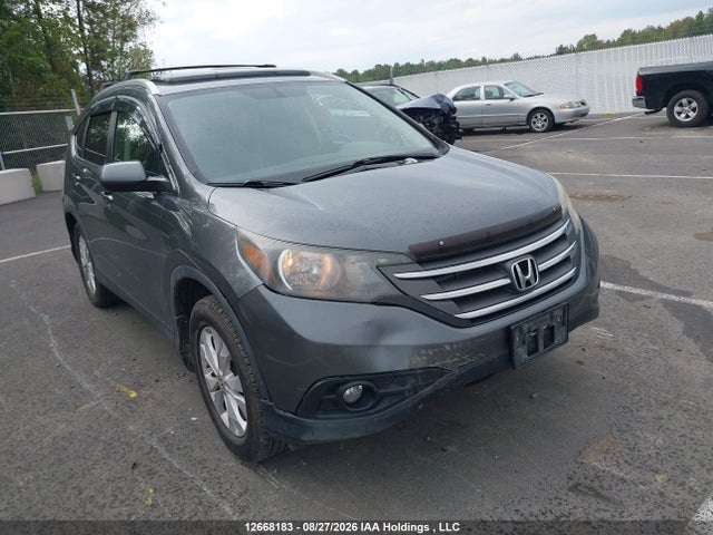 2012 Honda Cr-v Ex-l მანქანა იყიდება აუქციონზე, vin: 2HKRM4H75CH117360, აუქციონის ნომერი: 12668183
