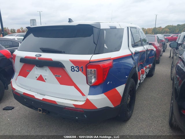 Ford Police Interceptor Utility 2020 1FM5K8AB0LGC53258 Image 4