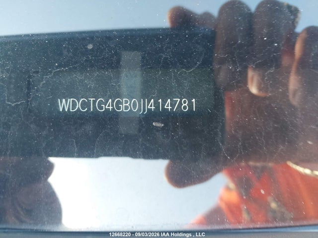 Aukcja sprzedaży 2018 Mercedes-benz Gla 250 4matic, vin: WDCTG4GB0JJ414781, numer aukcji: 12668220