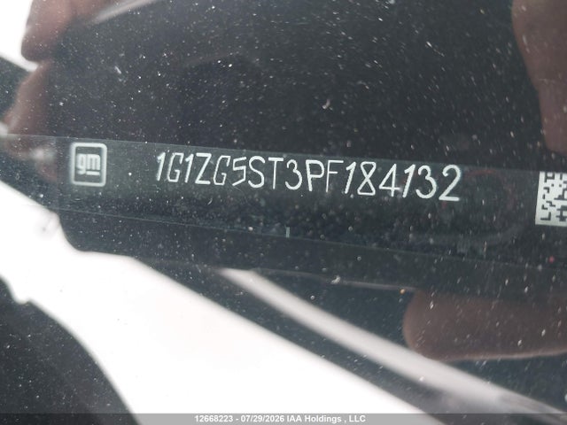 1G1ZG5ST3PF184132 Chevrolet MALIBU RS