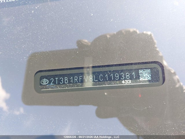 Toyota RAV4 LE 2020 2T3B1RFV8LC119381 Image 19