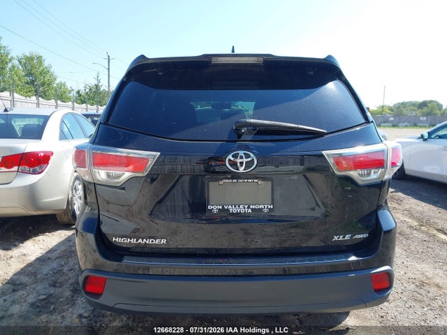 Продажа на аукционе авто 2014 Toyota Highlander Xle, vin: 5TDJKRFH1ES033335, номер лота: 12668228