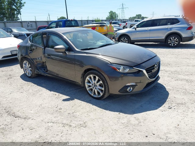 Продажа на аукционе авто 2015 Mazda 3 Grand Touring, vin: JM1BM1W33F1249979, номер лота: 12668240