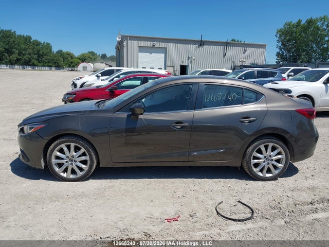 12668240 :رقم المزاد ، JM1BM1W33F1249979 vin ، 2015 Mazda 3 Grand Touring مزاد بيع