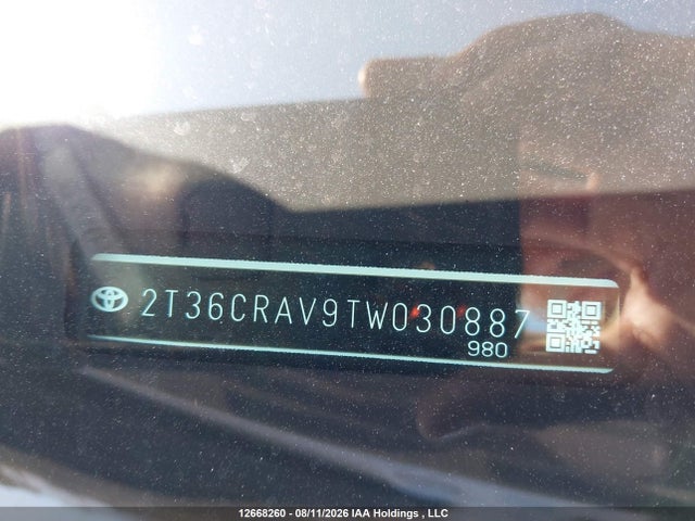 Aukcja sprzedaży 2026 Toyota Rav4, vin: 2T36CRAV9TW030887, numer aukcji: 12668260