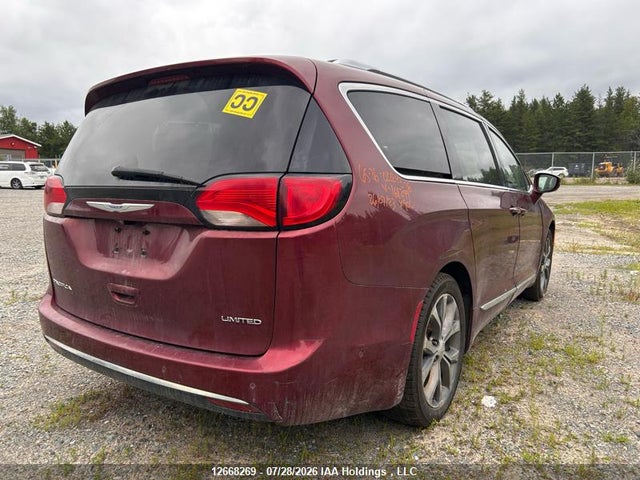 Auction sale of the 2018 Chrysler Pacifica Limited, vin: 2C4RC1GG4JR168299, lot number: 12668269