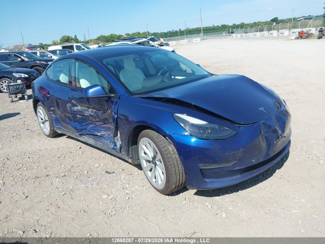 Auction sale of the 2022 Tesla Model 3 Long Range, vin: 5YJ3E1EB3NF238660, lot number: 12668287