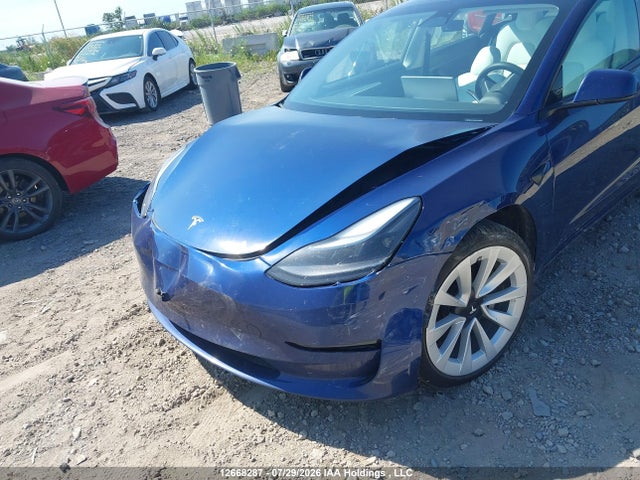 Auction sale of the 2022 Tesla Model 3 Long Range, vin: 5YJ3E1EB3NF238660, lot number: 12668287