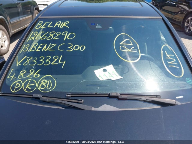 Aukcja sprzedaży 2013 Mercedes-benz C 300, vin: WDDGF8AB1DA833324, numer aukcji: 12668290