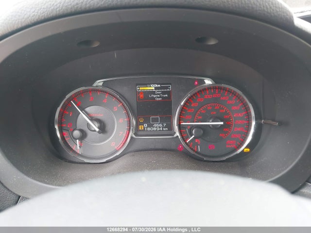 12668294 :رقم المزاد ، JF1VA1L64H9811998 vin ، 2017 Subaru Wrx Limited مزاد بيع