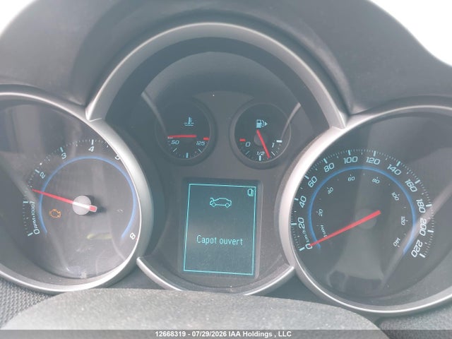 2012 Chevrolet Cruze Lt მანქანა იყიდება აუქციონზე, vin: 1G1PF5SC2C7243640, აუქციონის ნომერი: 12668319