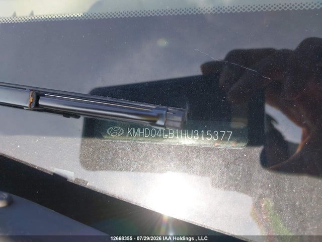 Hyundai Elantra 2017 KMHD04LB1HU315377 Image 17