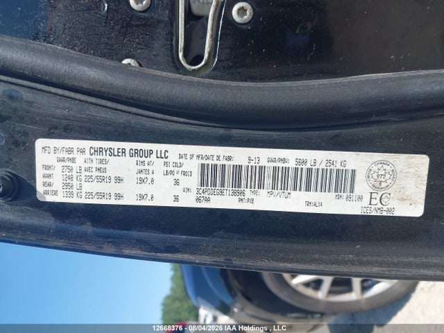 Продаж на аукціоні авто 2014 Dodge Journey R/t Rallye, vin: 3C4PDDEG9ET138906, номер лоту: 12668376
