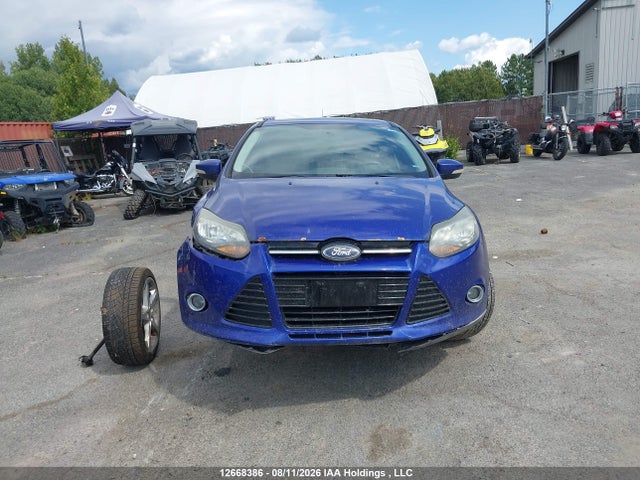 12668386 :رقم المزاد ، 1FADP3N20DL191311 vin ، 2013 Ford Focus Titanium مزاد بيع