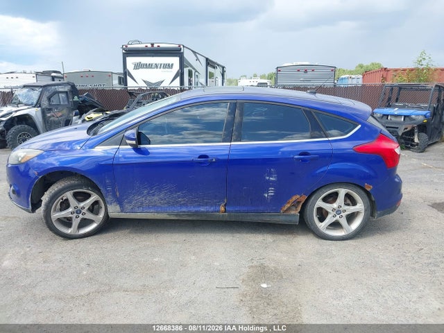 12668386 :رقم المزاد ، 1FADP3N20DL191311 vin ، 2013 Ford Focus Titanium مزاد بيع