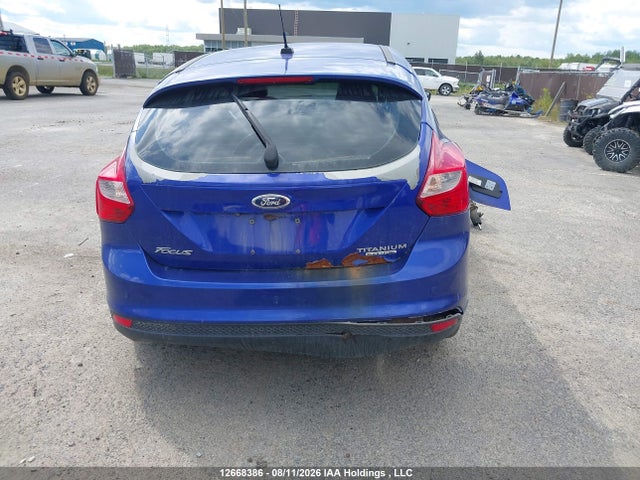12668386 :رقم المزاد ، 1FADP3N20DL191311 vin ، 2013 Ford Focus Titanium مزاد بيع