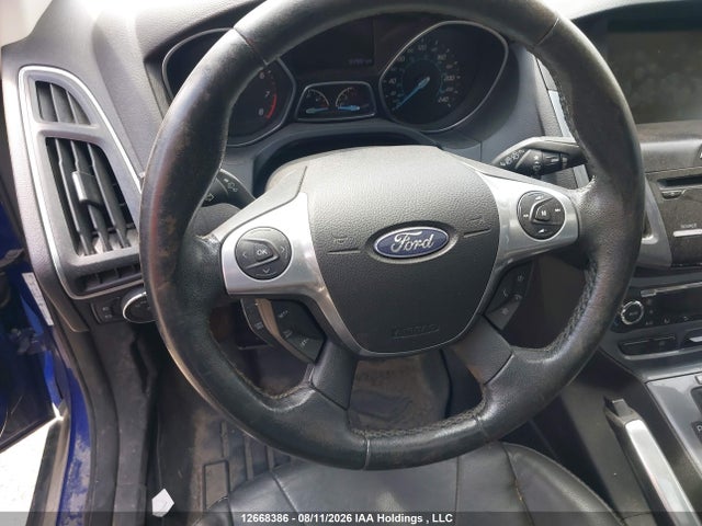 12668386 :رقم المزاد ، 1FADP3N20DL191311 vin ، 2013 Ford Focus Titanium مزاد بيع