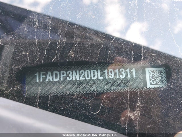 12668386 :رقم المزاد ، 1FADP3N20DL191311 vin ، 2013 Ford Focus Titanium مزاد بيع