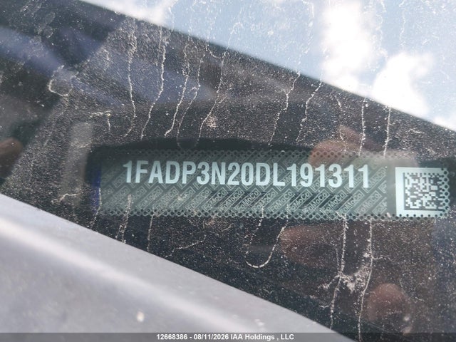 12668386 :رقم المزاد ، 1FADP3N20DL191311 vin ، 2013 Ford Focus Titanium مزاد بيع