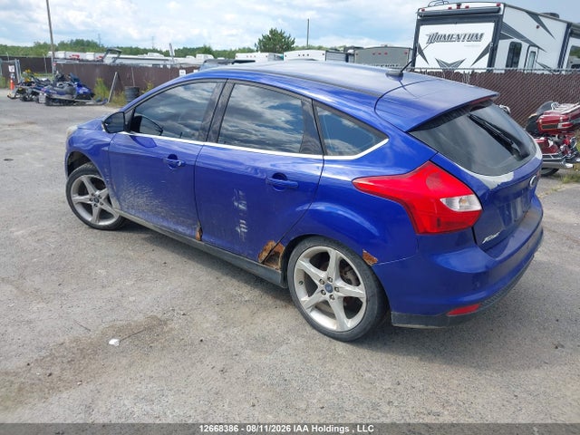 12668386 :رقم المزاد ، 1FADP3N20DL191311 vin ، 2013 Ford Focus Titanium مزاد بيع