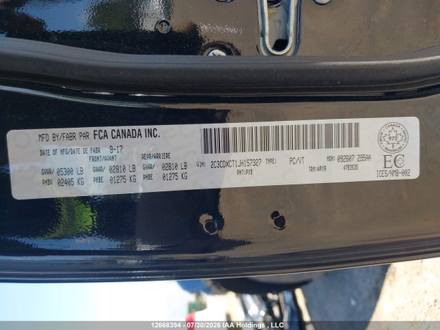 Dodge CHARGER R/T 2018 2C3CDXCT1JH157327 Image 9