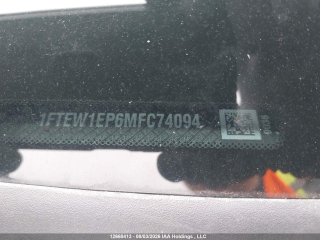 12668413 :رقم المزاد ، 1FTEW1EP6MFC74094 vin ، 2021 Ford F150 Supercrew مزاد بيع