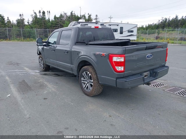 12668413 :رقم المزاد ، 1FTEW1EP6MFC74094 vin ، 2021 Ford F150 Supercrew مزاد بيع