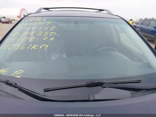 Aukcja sprzedaży 2010 Lexus Rx 350, vin: JTJBK1BA6A2402557, numer aukcji: 12668424
