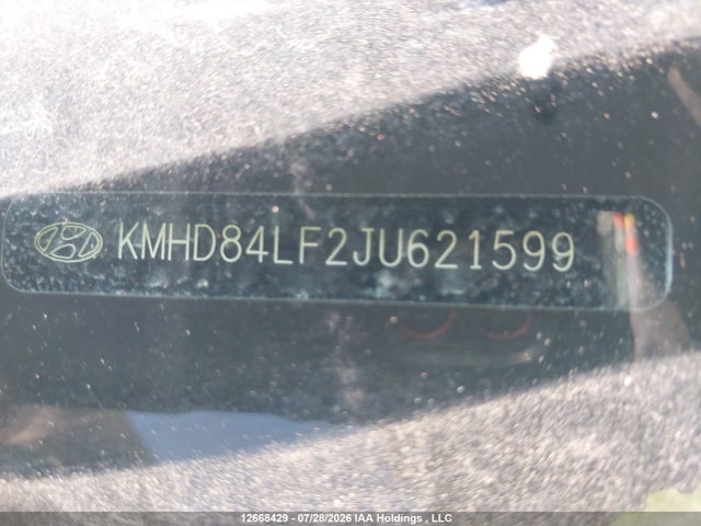 12668429 :رقم المزاد ، KMHD84LF2JU621599 vin ، 2018 Hyundai Elantra Gl مزاد بيع