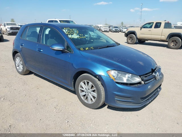 2016 Volkswagen Golf 1.8 Tsi Comfortline/1.8 Tsi Highline/1.8 Tsi Trendline მანქანა იყიდება აუქციონზე, vin: 3VW217AU8GM056241, აუქციონის ნომერი: 12668468
