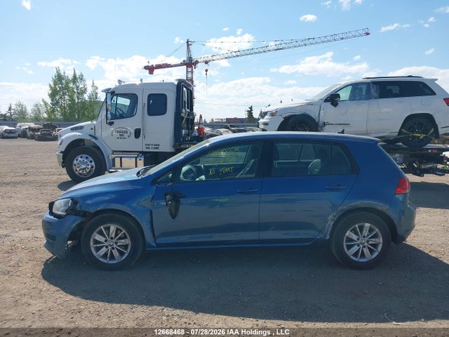 Продаж на аукціоні авто 2016 Volkswagen Golf 1.8 Tsi Comfortline/1.8 Tsi Highline/1.8 Tsi Trendline, vin: 3VW217AU8GM056241, номер лоту: 12668468