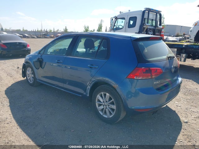Продаж на аукціоні авто 2016 Volkswagen Golf 1.8 Tsi Comfortline/1.8 Tsi Highline/1.8 Tsi Trendline, vin: 3VW217AU8GM056241, номер лоту: 12668468