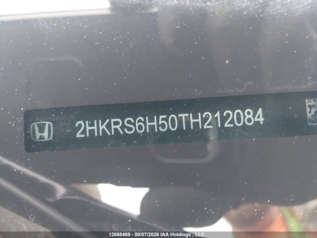 2026 Honda Cr-v Hybrid მანქანა იყიდება აუქციონზე, vin: 2HKRS6H50TH212084, აუქციონის ნომერი: 12668469