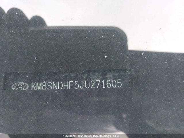 KM8SNDHF5JU271605 Hyundai Santa Fe Xl Premium
