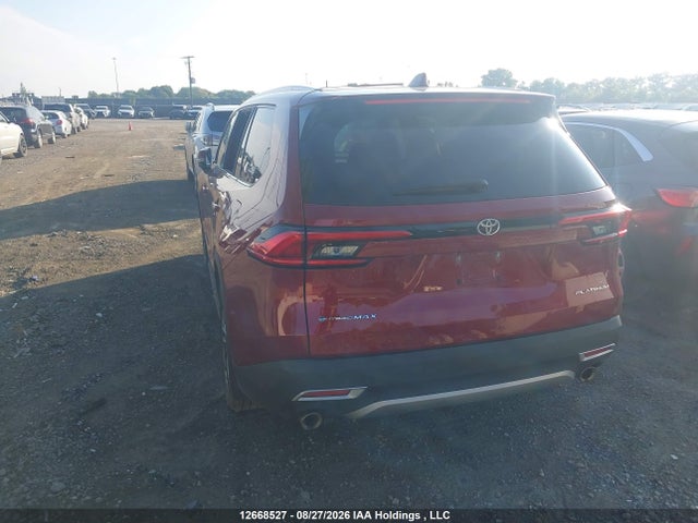 12668527 :رقم المزاد ، 5TDADAB59RS010186 vin ، 2024 Toyota Grand Highlander Hybrid Platinum مزاد بيع