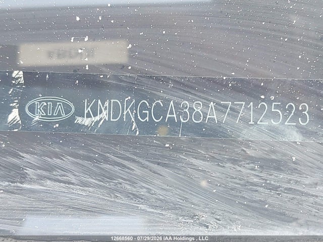12668560 :رقم المزاد ، KNDKGCA38A7712523 vin ، 2010 Kia Sportage Lx مزاد بيع