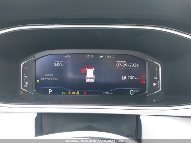 2025 Volkswagen Taos Comfortline მანქანა იყიდება აუქციონზე, vin: 3VVUC7B25SM041354, აუქციონის ნომერი: 12668563