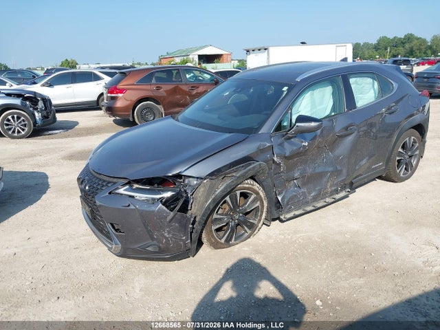 2021 Lexus Ux 250h მანქანა იყიდება აუქციონზე, vin: JTHP9JBHXM2042732, აუქციონის ნომერი: 12668565