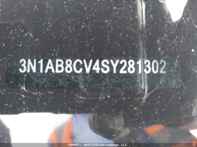 3N1AB8CV4SY281302 Nissan SENTRA SV