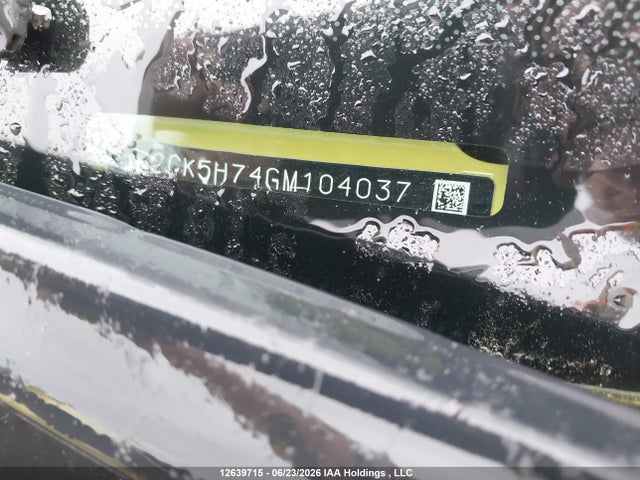 2016 Honda Fit Ex მანქანა იყიდება აუქციონზე, vin: 3HGGK5H74GM104037, აუქციონის ნომერი: 12639715