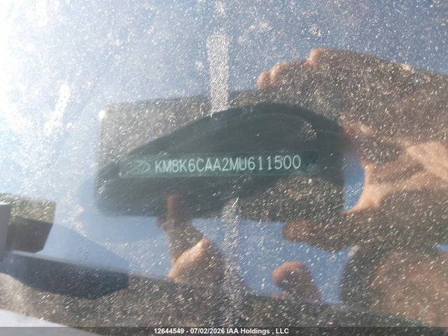 2021 Hyundai Kona Luxury Awd მანქანა იყიდება აუქციონზე, vin: KM8K6CAA2MU611500, აუქციონის ნომერი: 12644549